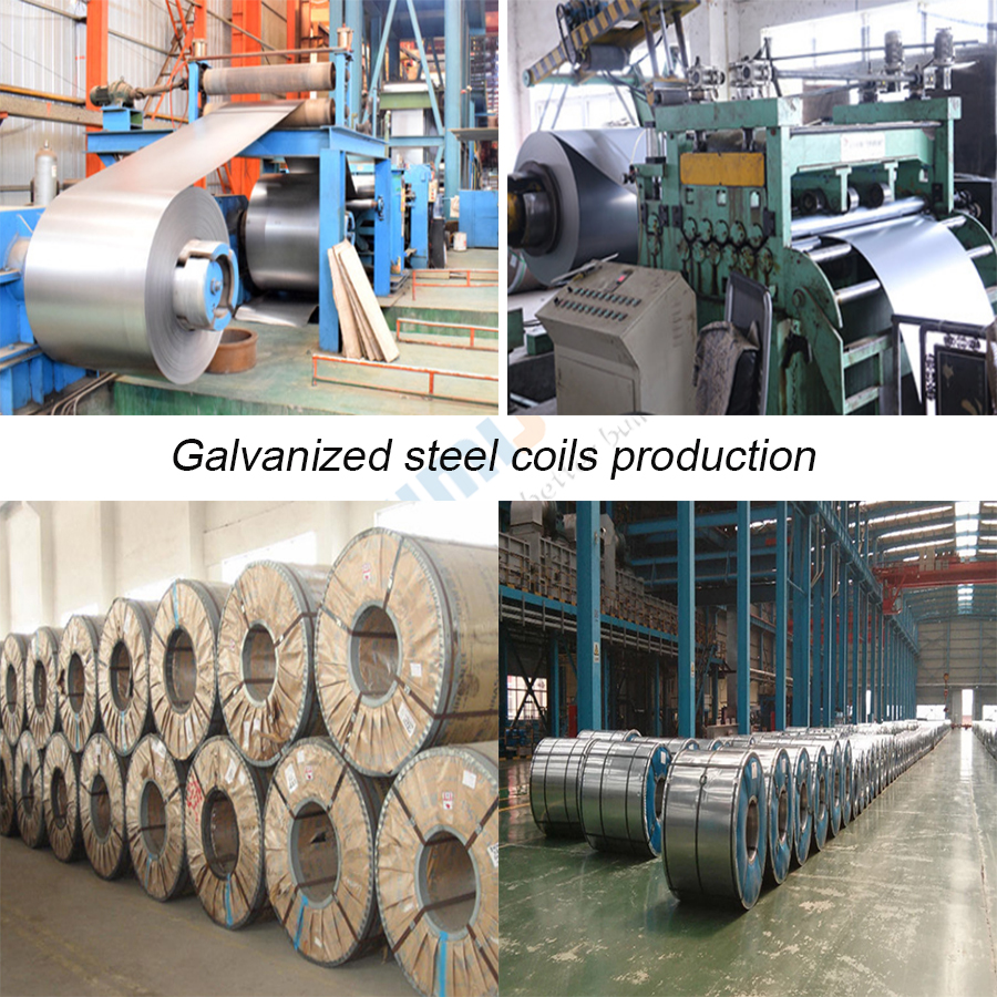 Processo de produção de bobinas de aço galvanizado