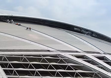 Rock Wool Sandwich Roof Panel for Stadium