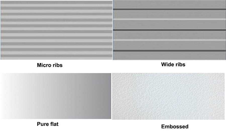 sandwich panels ribs
