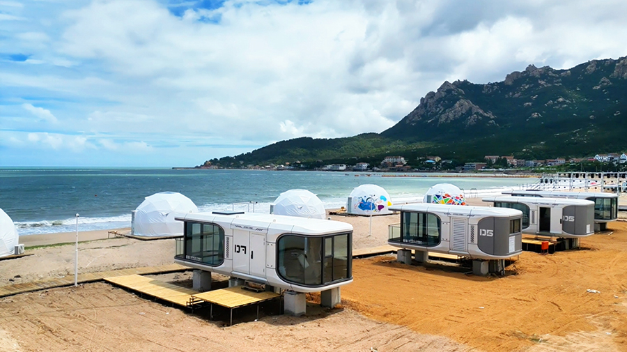space capsule house