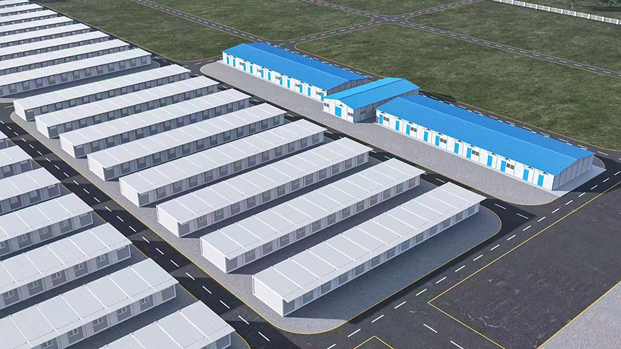 Construction site dormitory