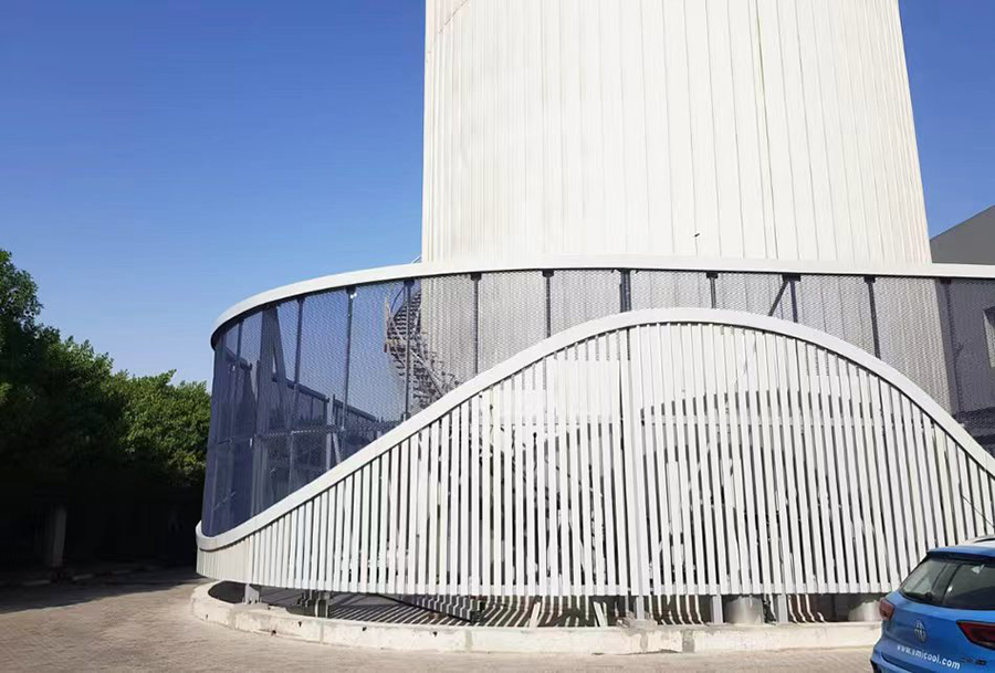 The exterior of Emicool Fence