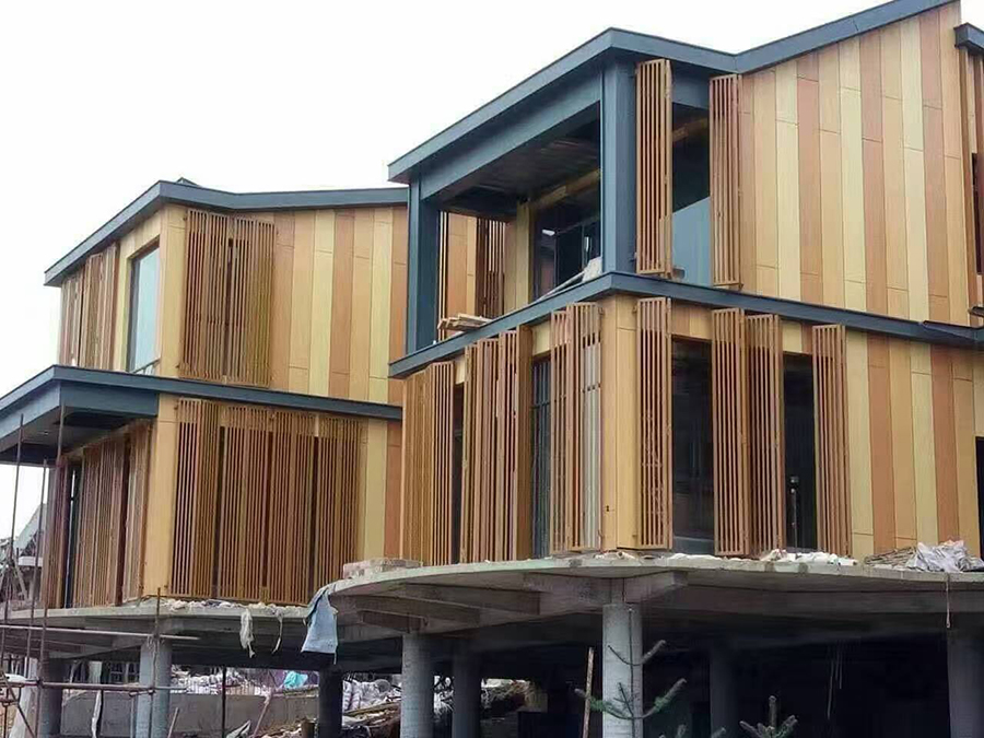 Steel structure villa