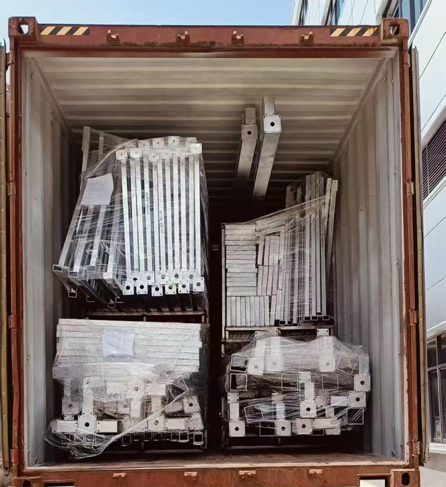 Container loading diagram