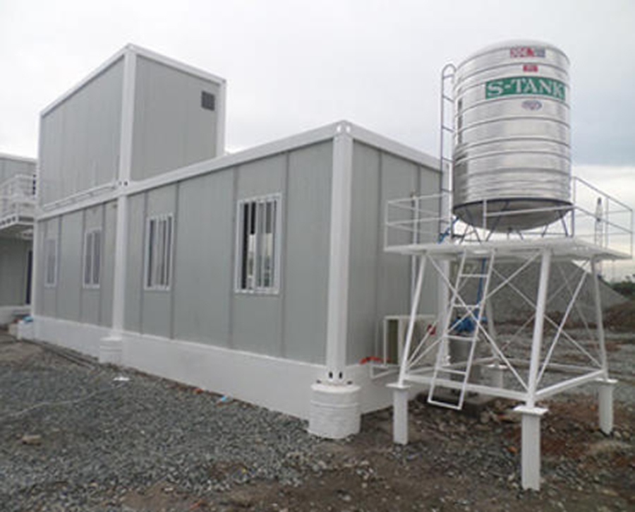 Fast assembled container houses in the Philippines
