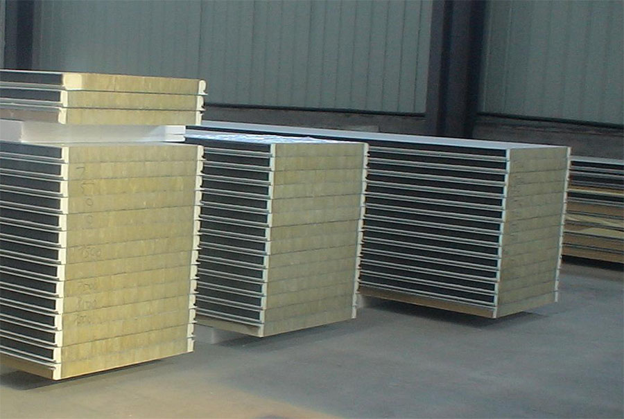 PU Sealing Rockwool Sandwich Panels