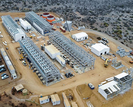 Engine Power Plant in Chile