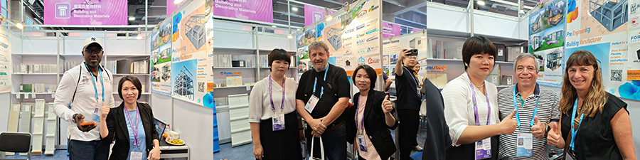 Group photo at the Canton Fair