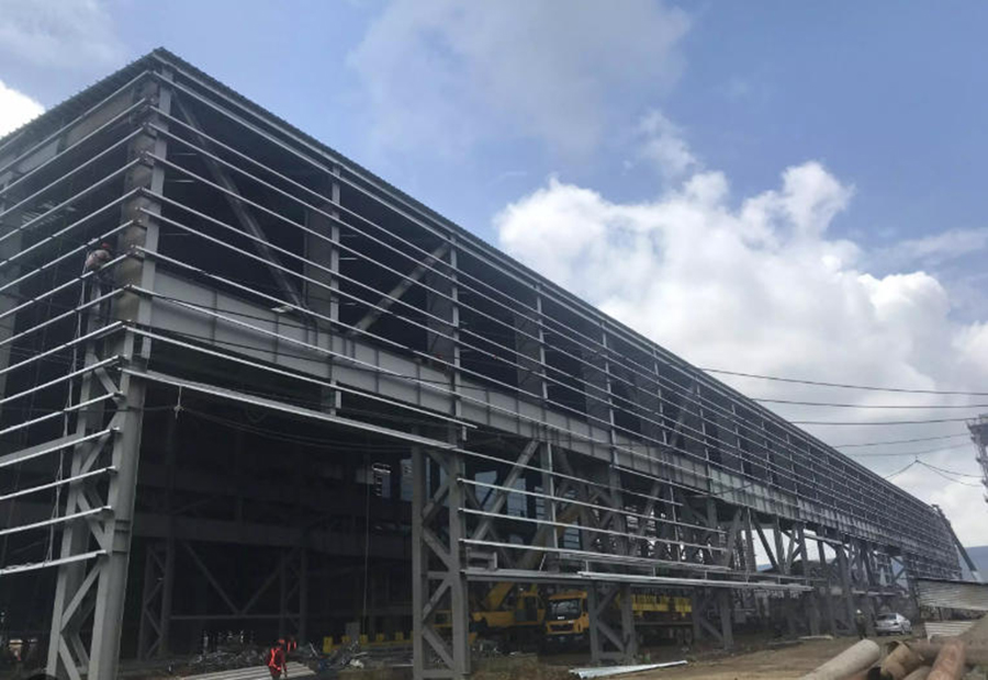 Prefabricated steel project