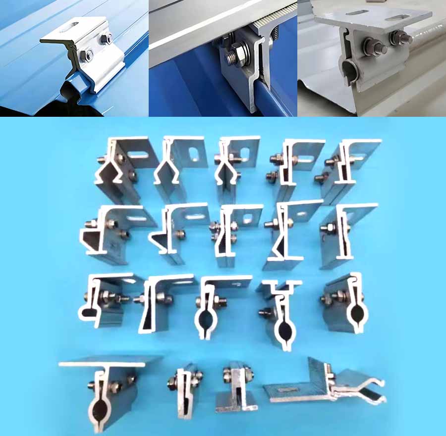 Solar Panel Mounting Clamps