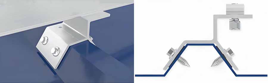 Solar Panel Mounting Clamps