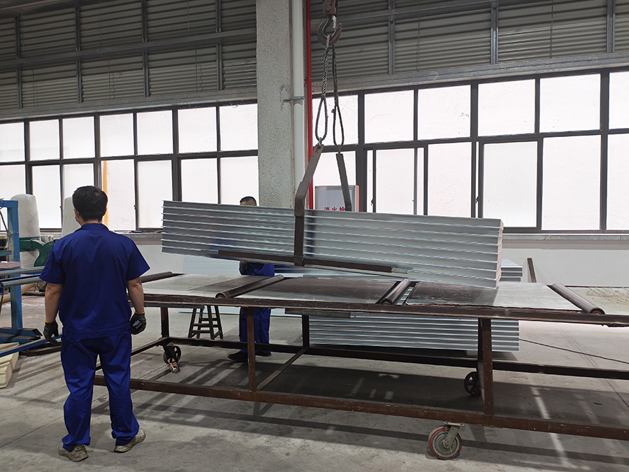 NF EPS Sandwich Panels Production