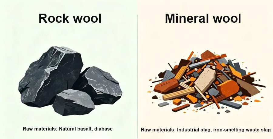 Rock wool VS Mineral wool