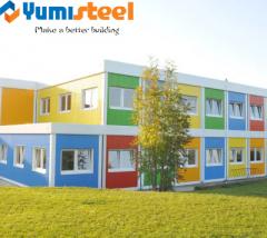 Flat Pack Container House para escritório/alojamento/acampamento/loja
    