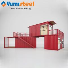 Casa de contêineres de transporte