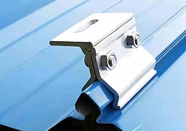 Como instalar suporte solar em telhado metálico trapezoidal?