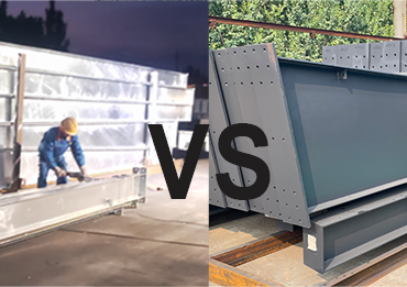 Aço galvanizado a quente vs. aço pintado