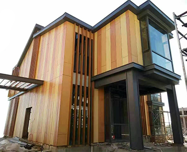 Villa com estrutura de aço reforçado