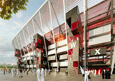 Materiais de construção para a Copa do Mundo de 2022 no Catar?
