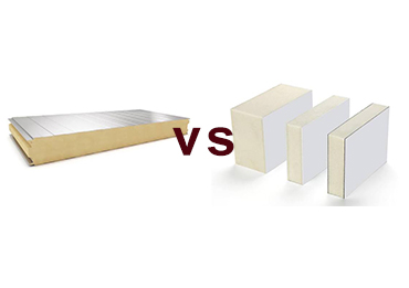 Painel sanduíche de PU vs Painel sanduíche de PIR